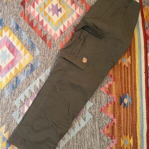 Fjallraven brown cargo pants size 31